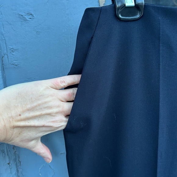 Nanushka Tulip Cady Flared Pants with Slit, size XL - Picture 8 of 13